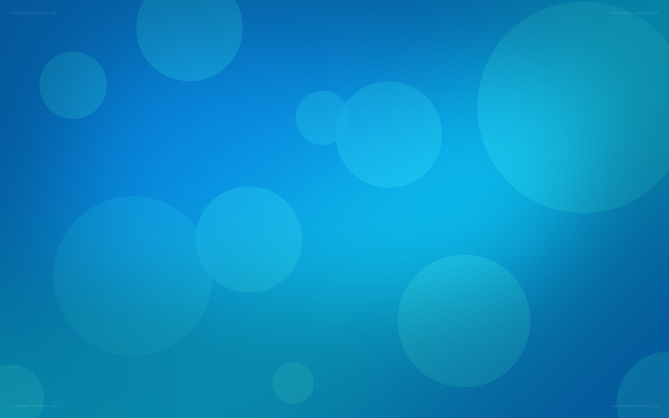 blue abstract circle background
