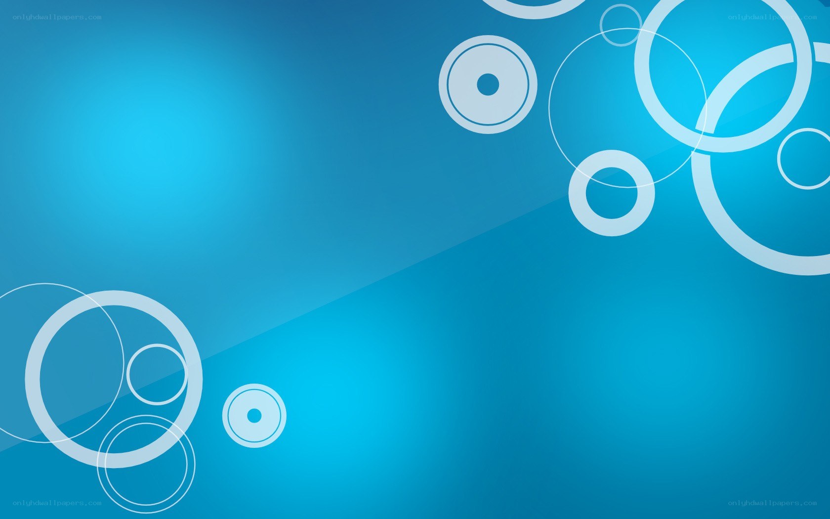 blue abstract circle background
