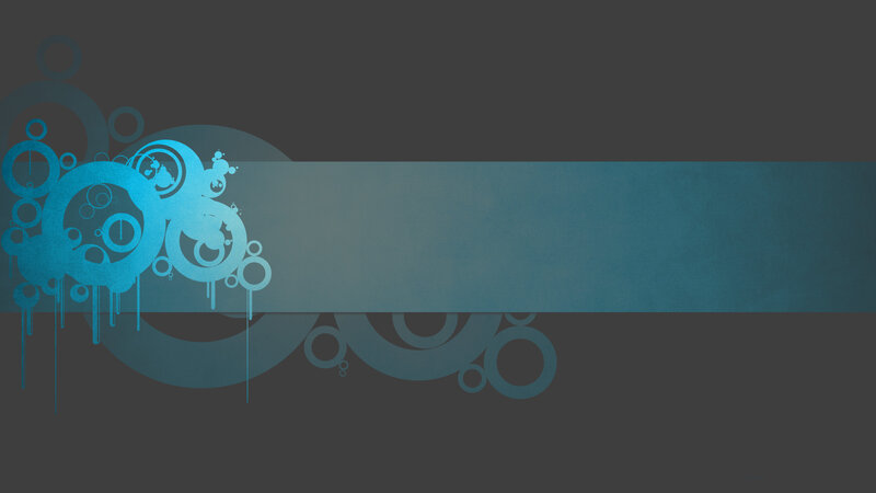blue abstract circle design