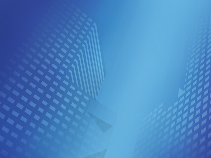blue abstract cityscape