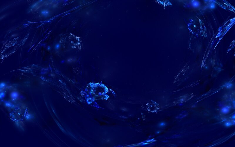 blue abstract cosmic swirl