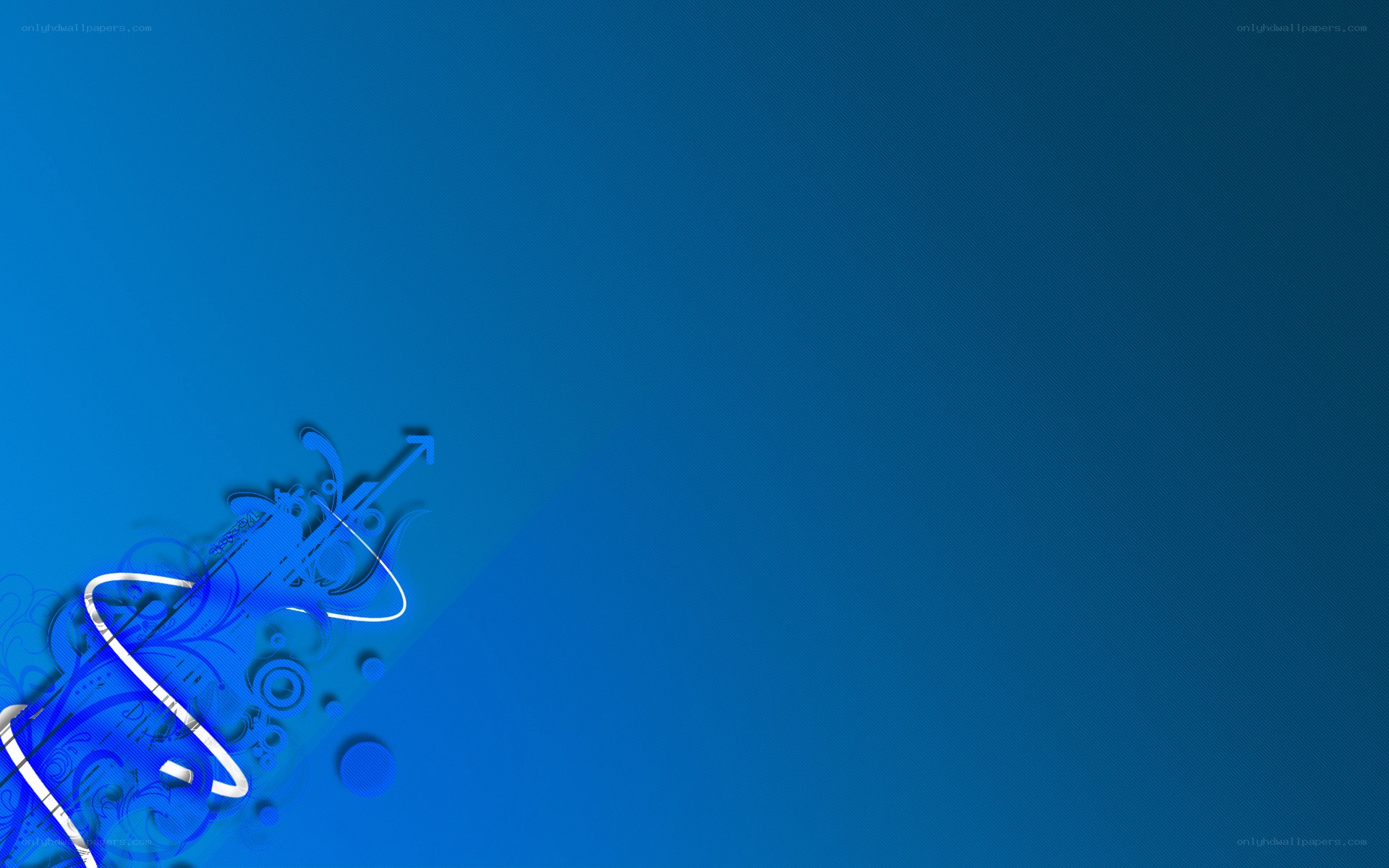 blue abstract design background