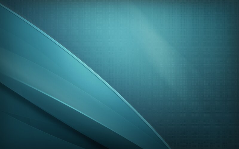 Blue Abstract Design — Teal, Calm