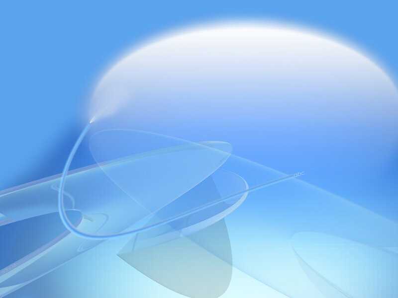 Blue abstract design with light