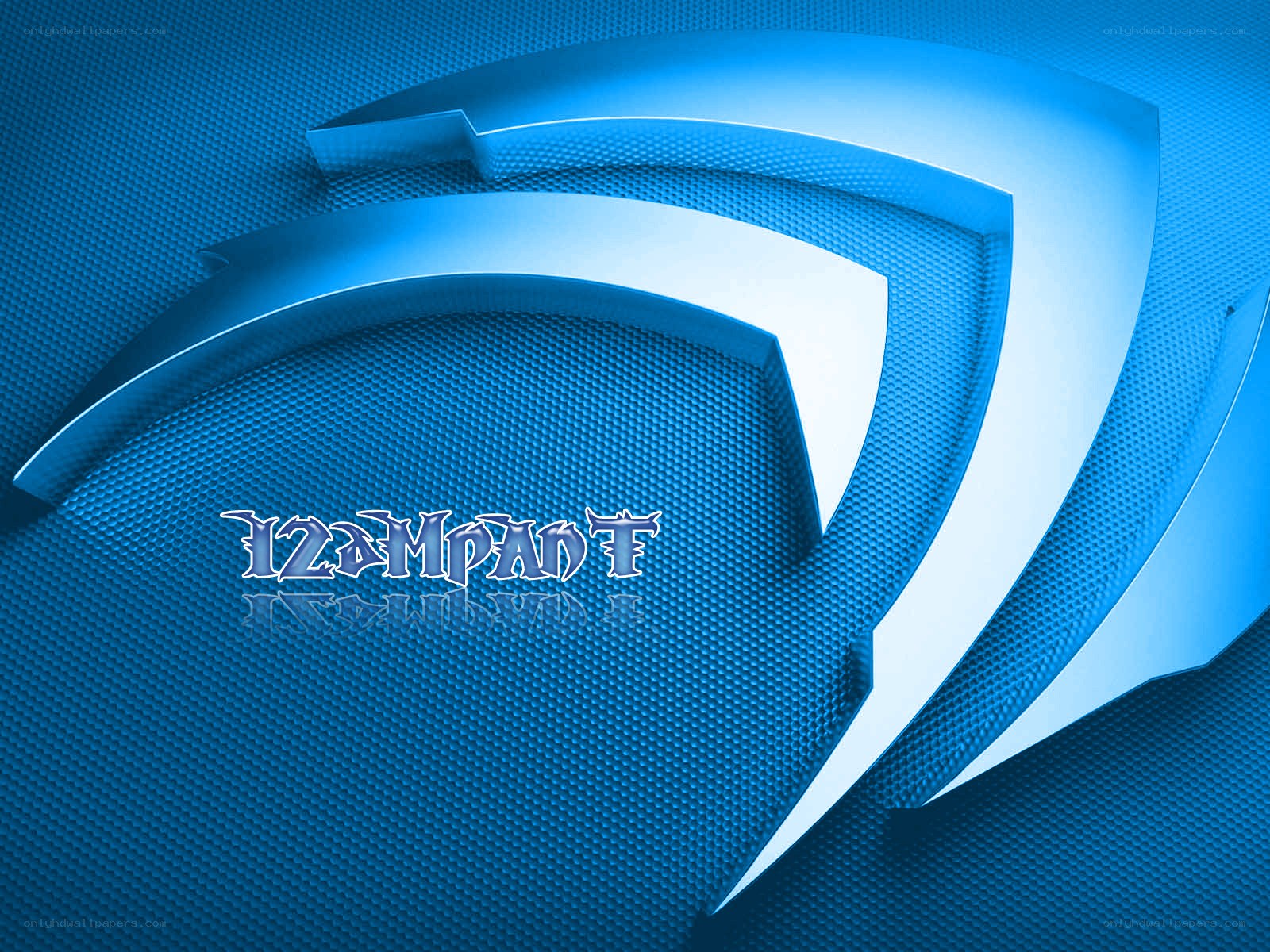 blue abstract design with watermark