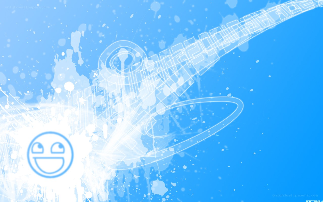 blue abstract digital art