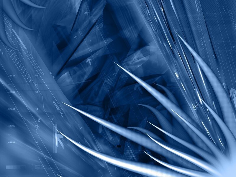 blue abstract digital background