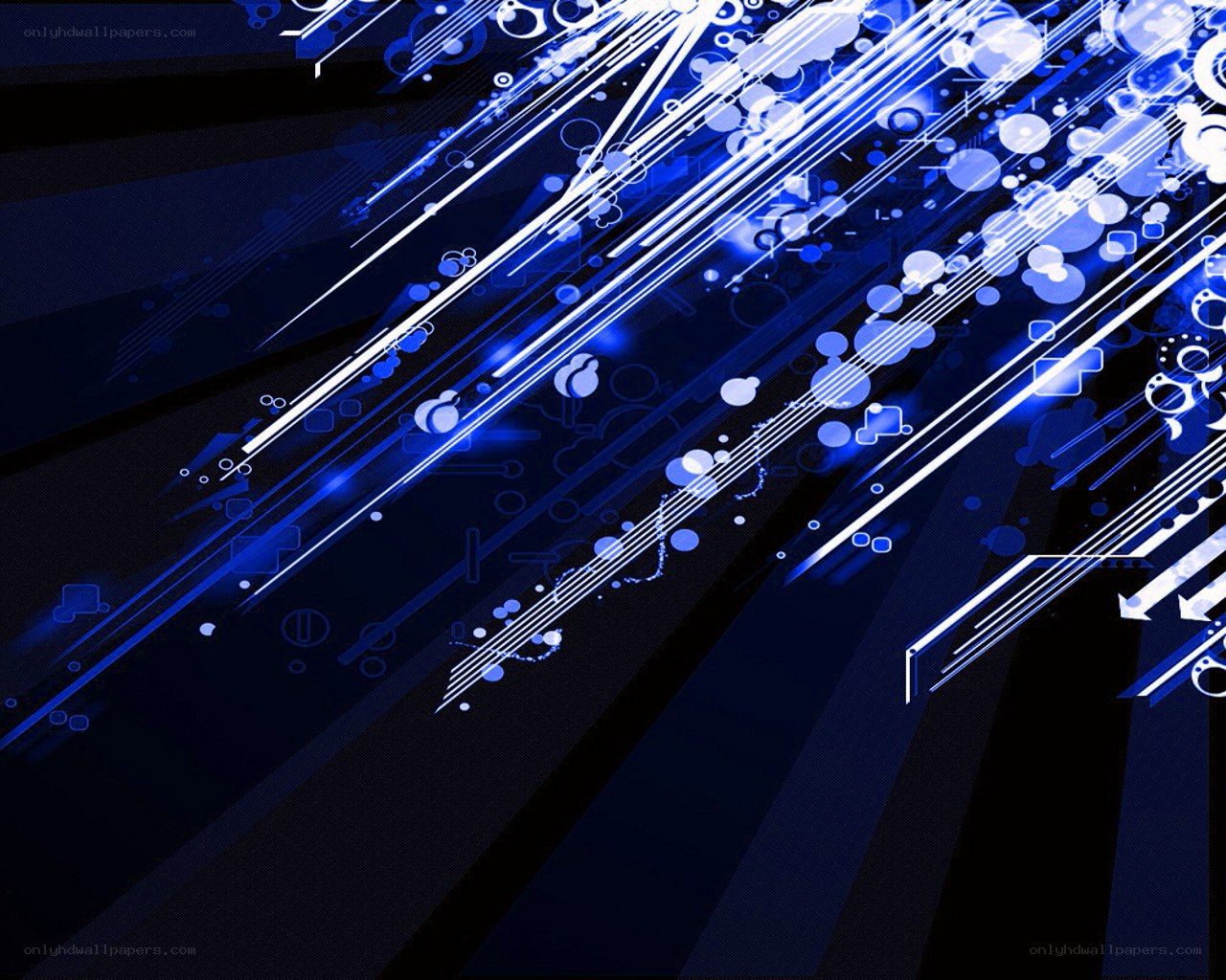 blue abstract digital background
