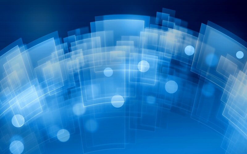 Blue abstract digital background