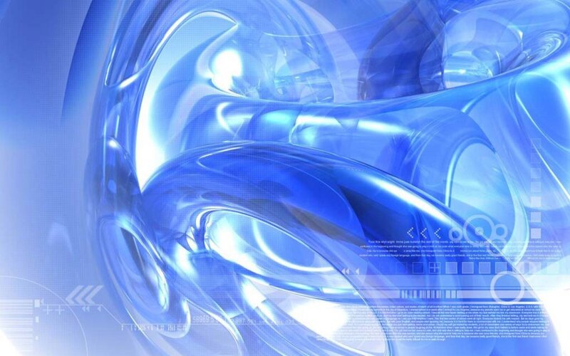 blue abstract digital design