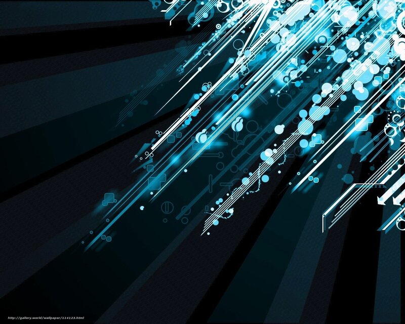 blue abstract digital design