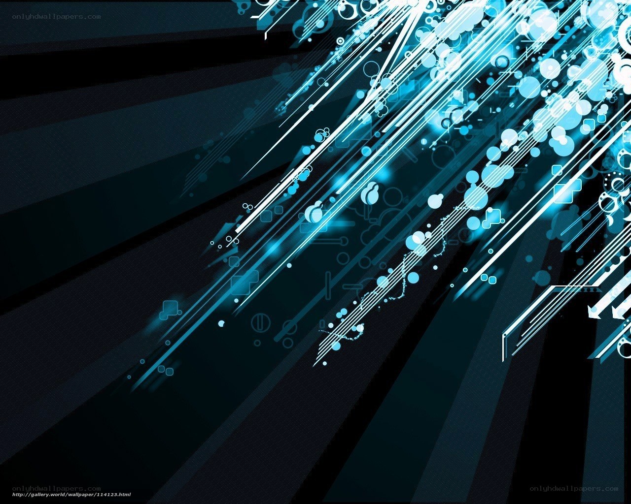 blue abstract digital design