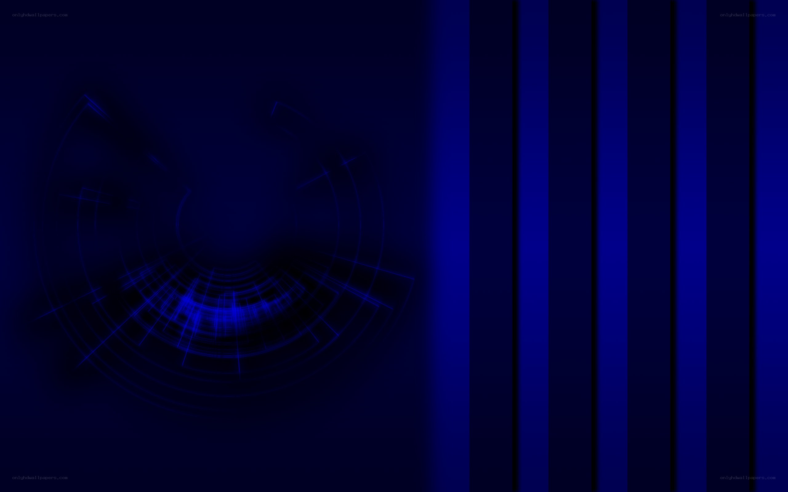 blue abstract digital tunnel