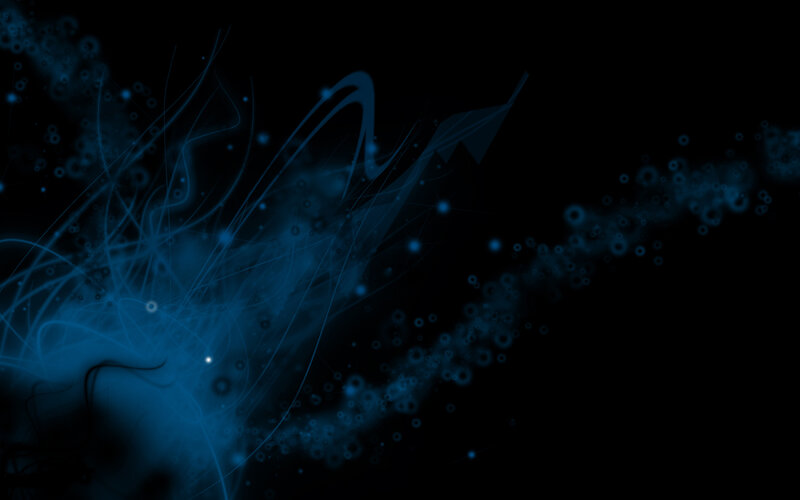 Blue Abstract Energy Flow — Dynamic