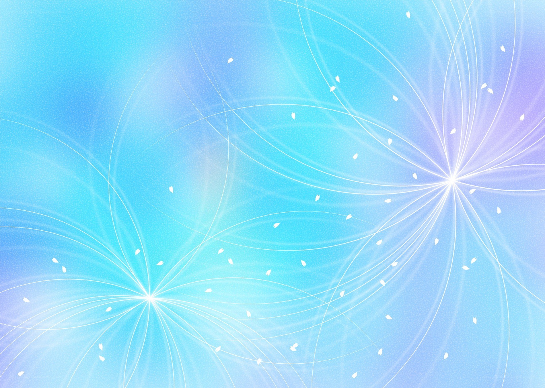 blue abstract floral background