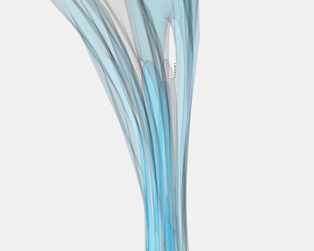 blue abstract flowing lines
