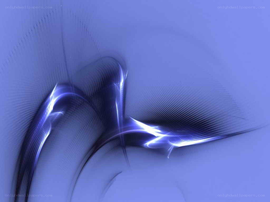 blue abstract fractal design