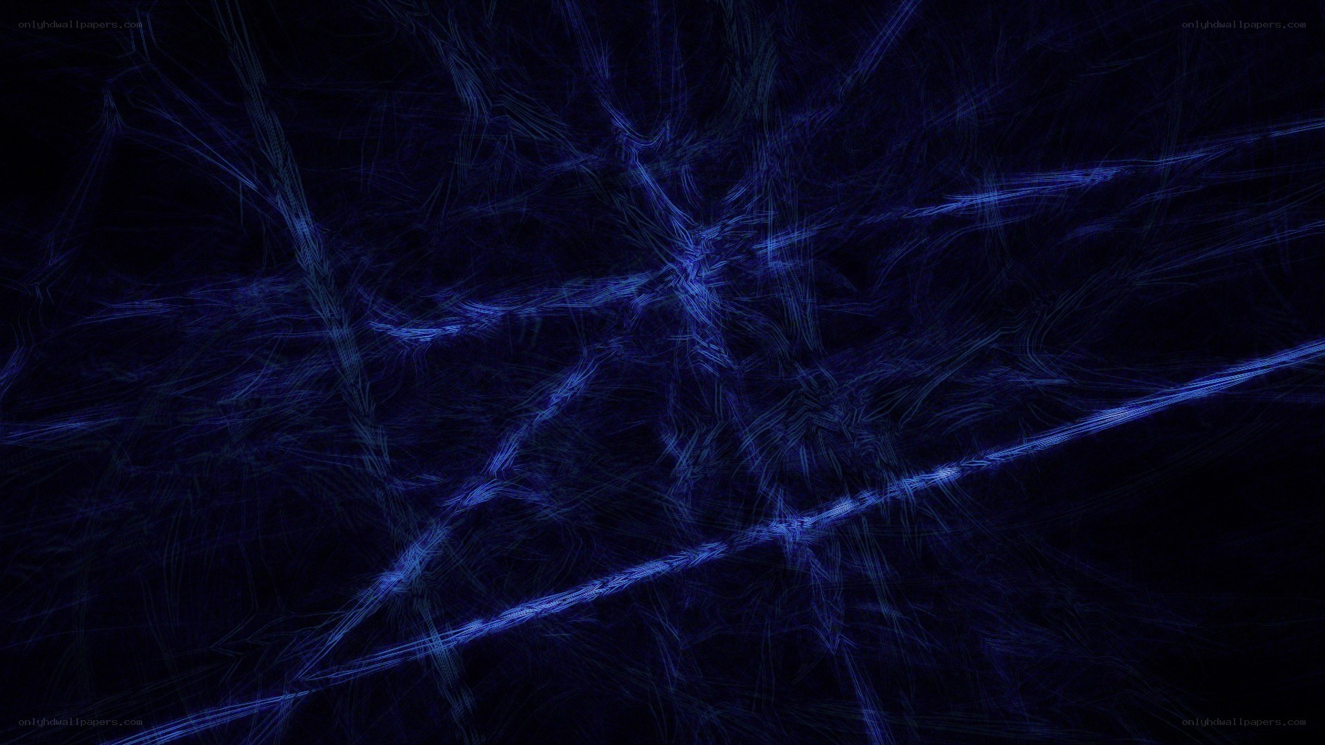 blue abstract fractal pattern