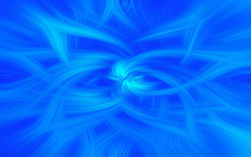 blue abstract fractal pattern