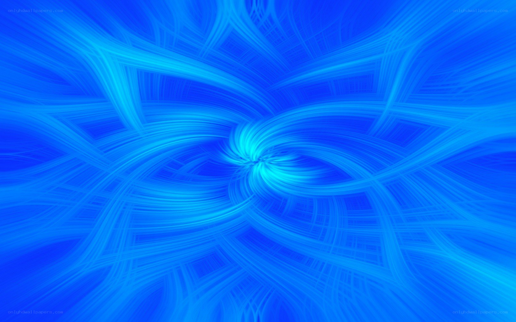 blue abstract fractal pattern