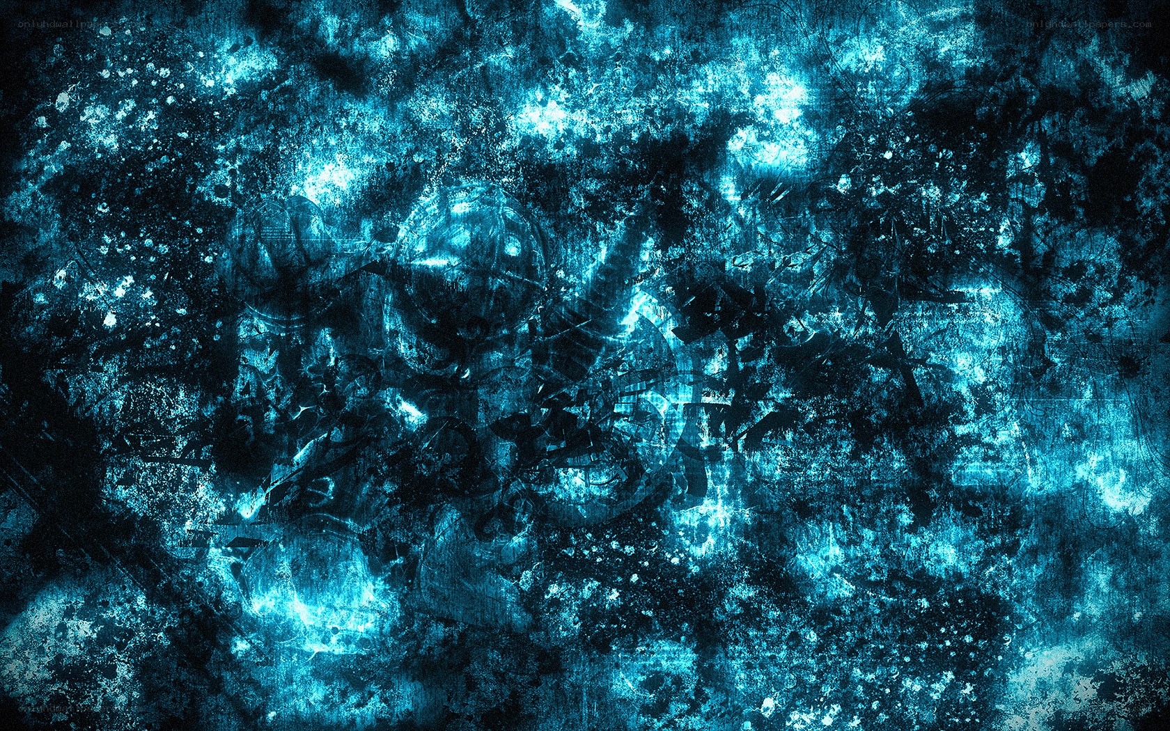 blue abstract grunge texture