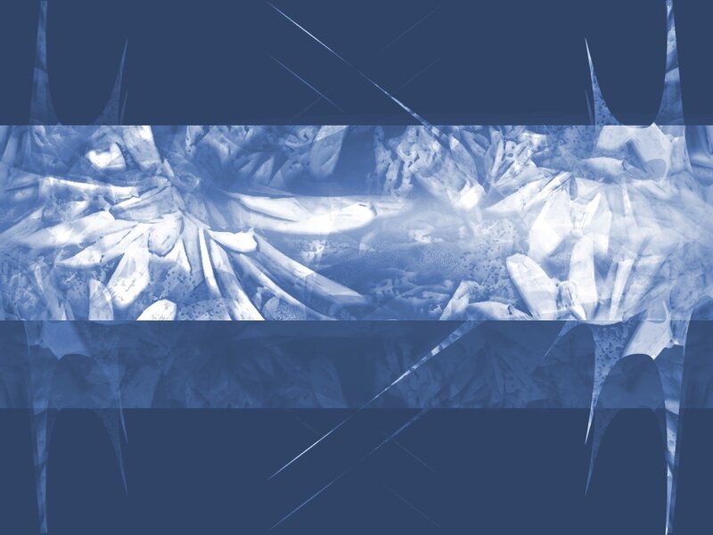 blue abstract ice pattern