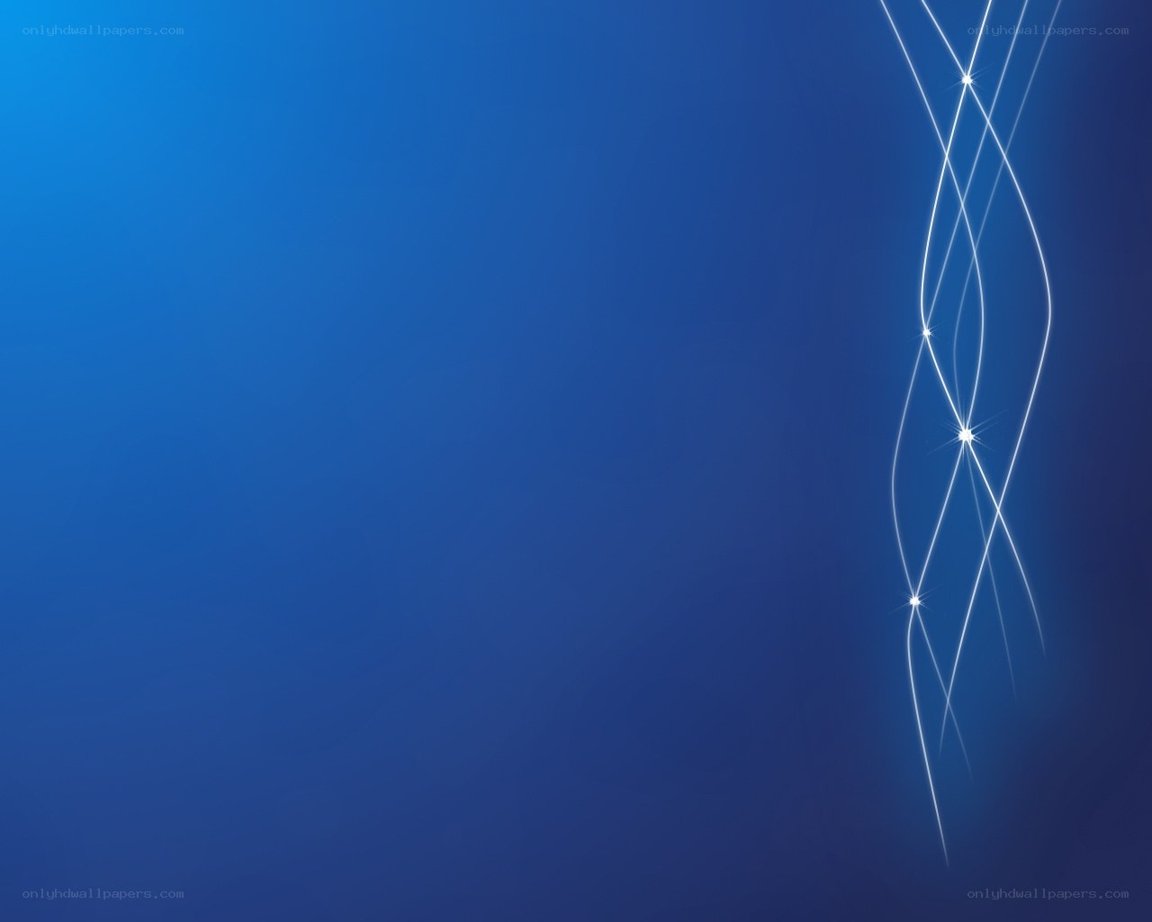 Blue abstract light design