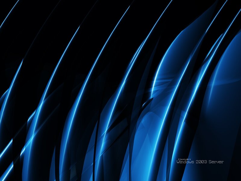 blue abstract light design