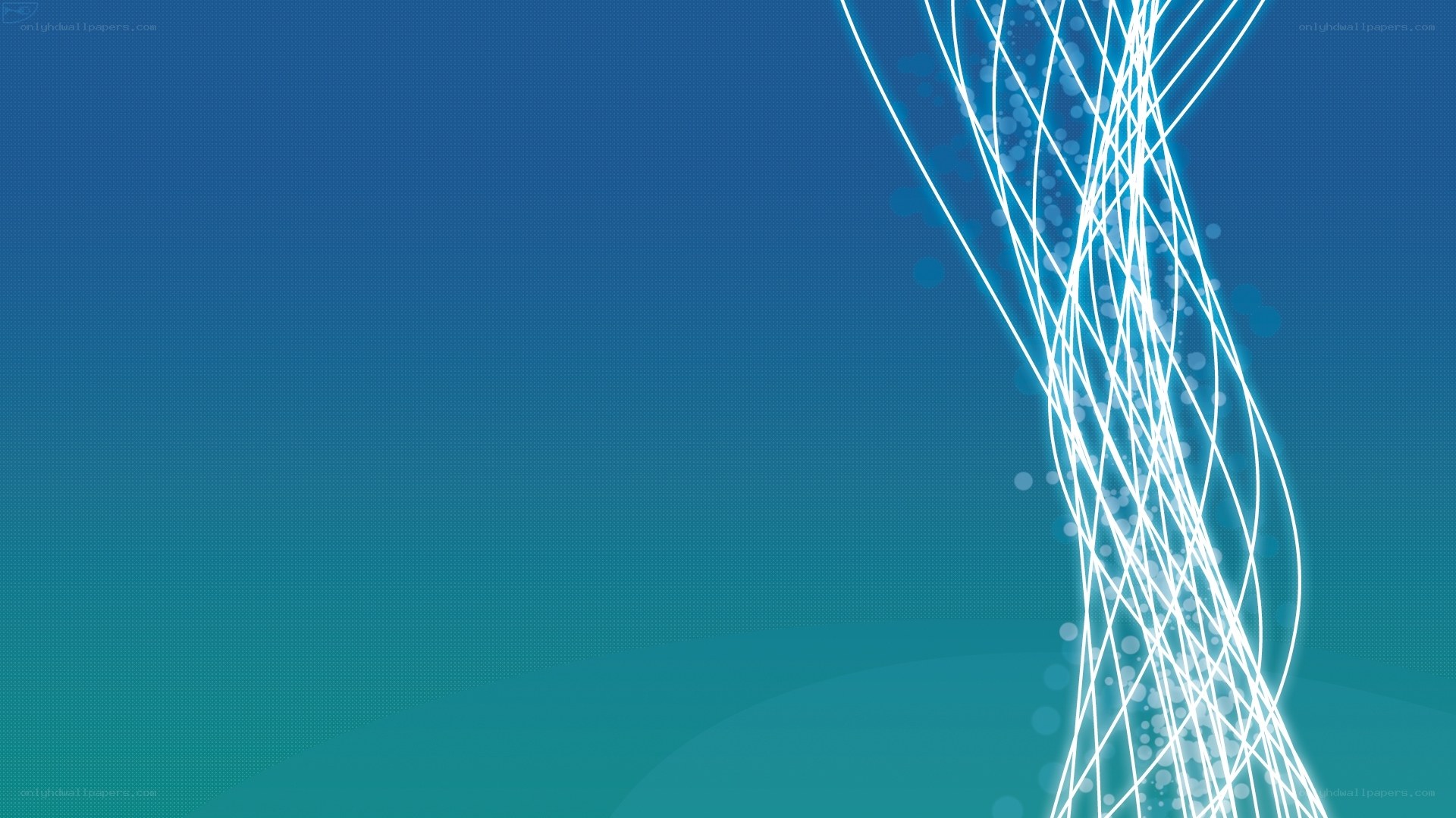 blue abstract light design
