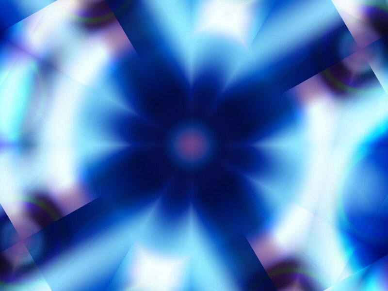 blue abstract light pattern