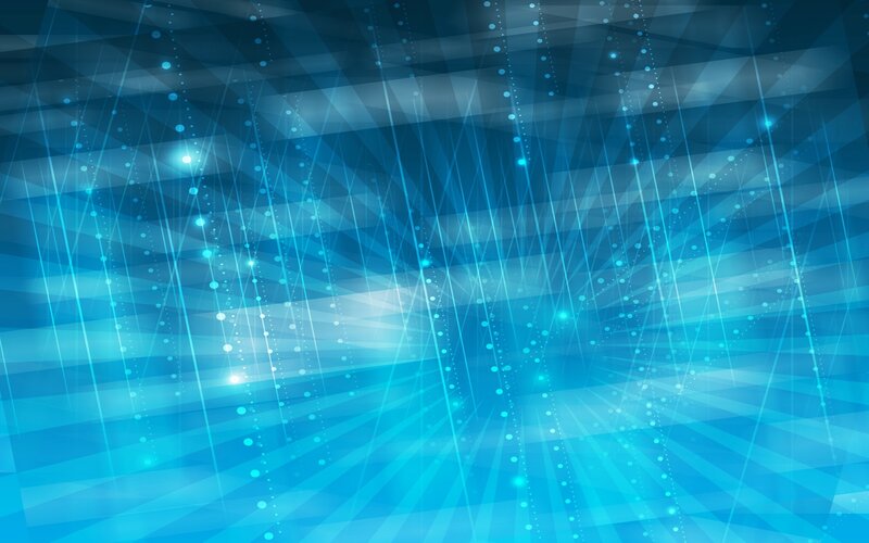 Blue Abstract Light Pattern — Dynamic
