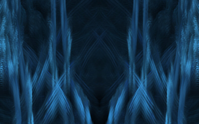blue abstract light patterns