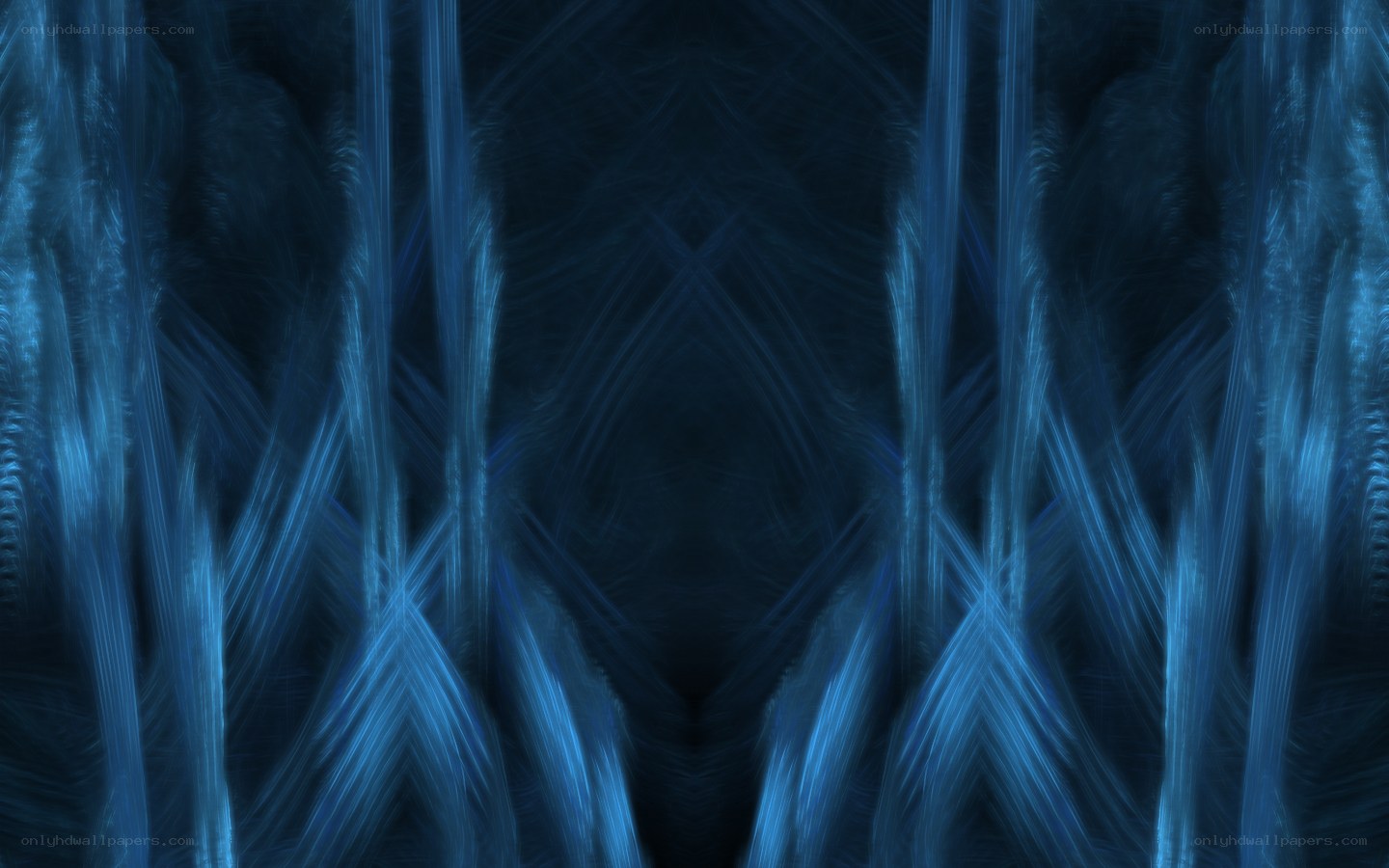 blue abstract light patterns