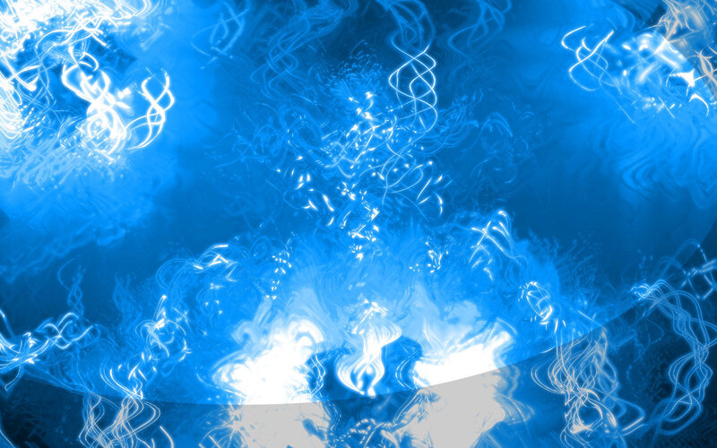 blue abstract light patterns