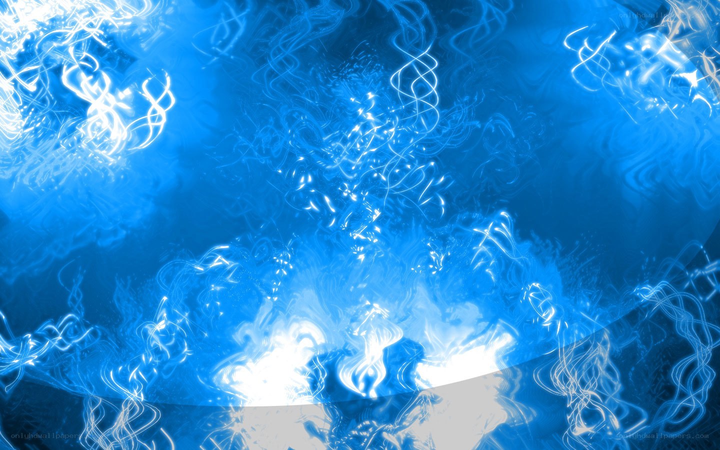 blue abstract light patterns