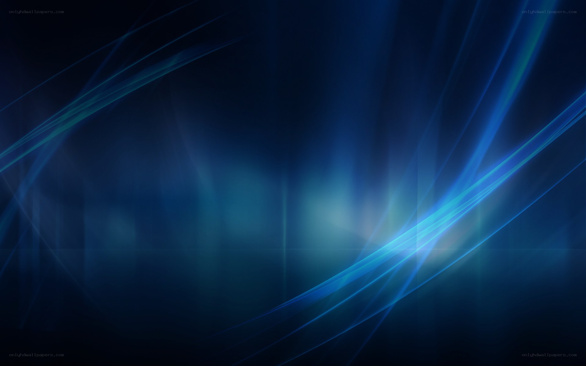 blue abstract light streaks