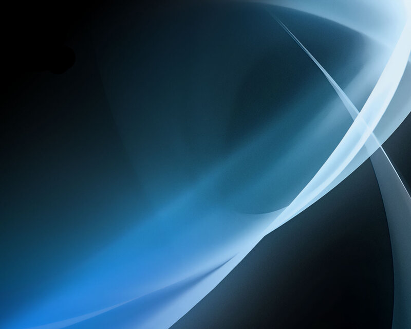 Blue abstract light waves