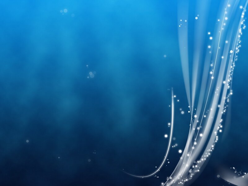 blue abstract light waves
