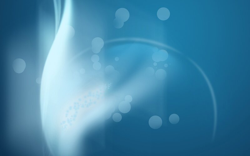blue abstract light waves