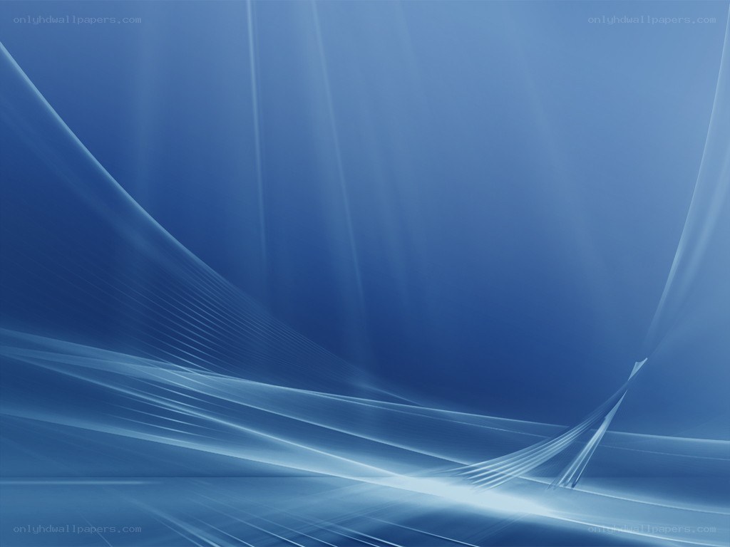 Blue abstract light waves