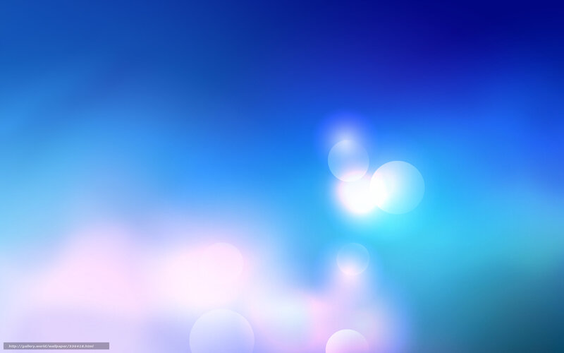 Blue Abstract Lights