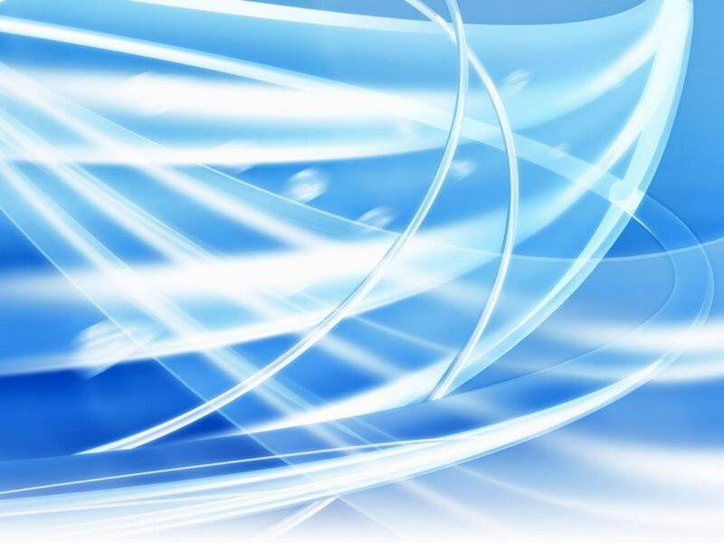Blue Abstract Lines — Curves