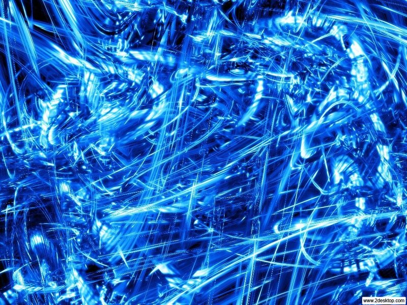 Blue Abstract Lines — Energetic