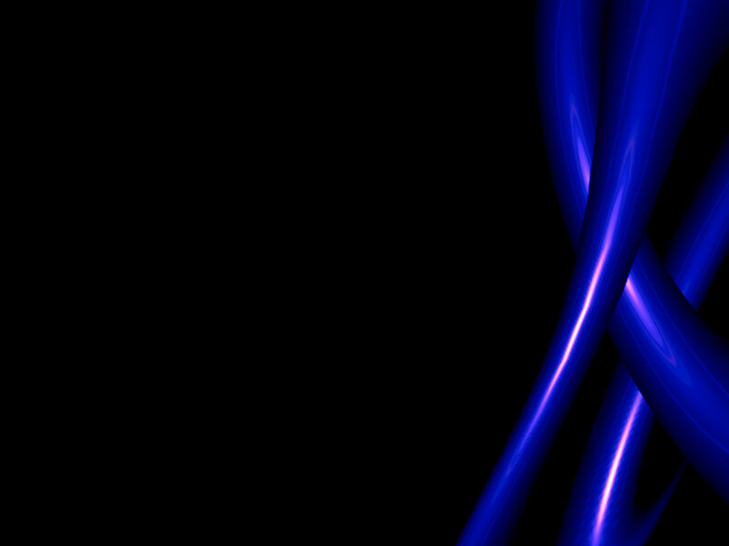 blue abstract lines on black