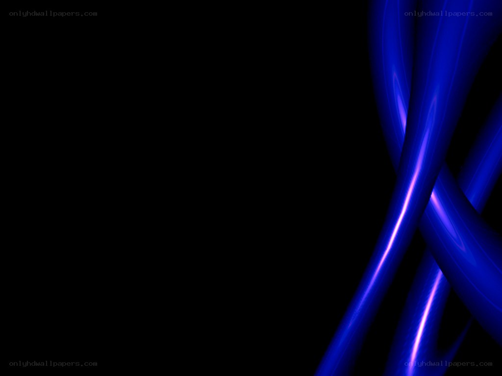 blue abstract lines on black