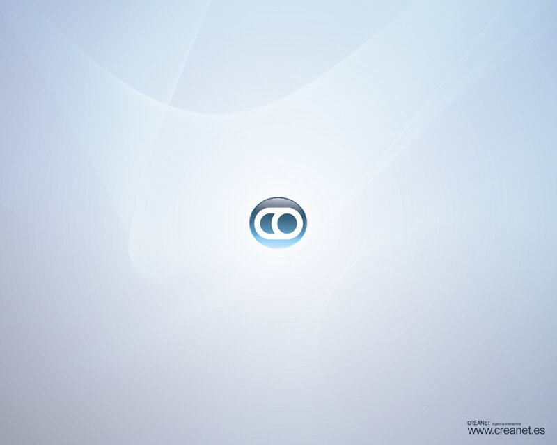 blue abstract logo background