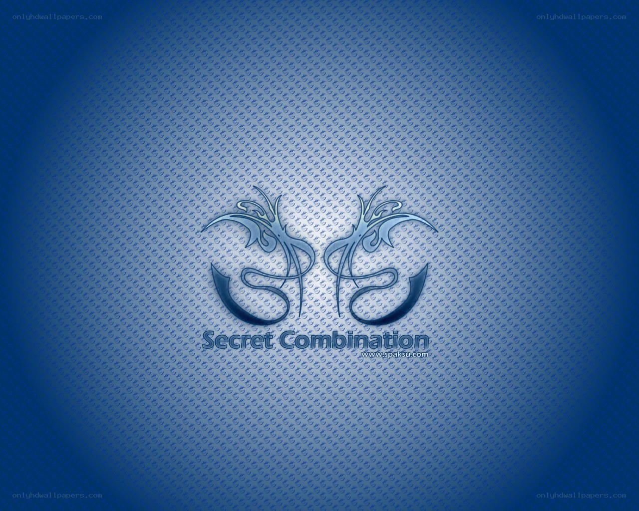 Blue abstract logo design