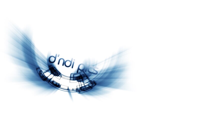 blue abstract logo design