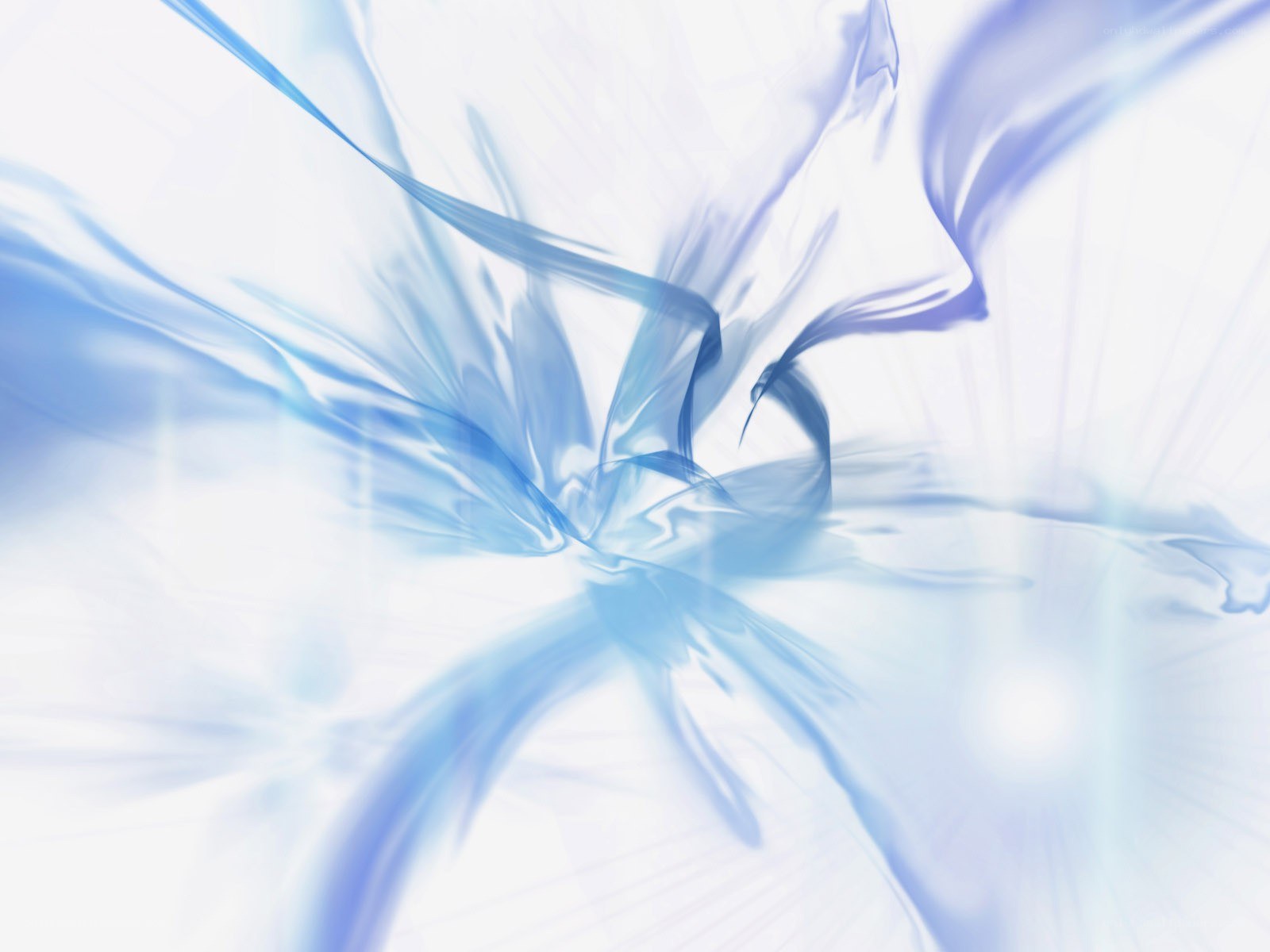 blue abstract motion