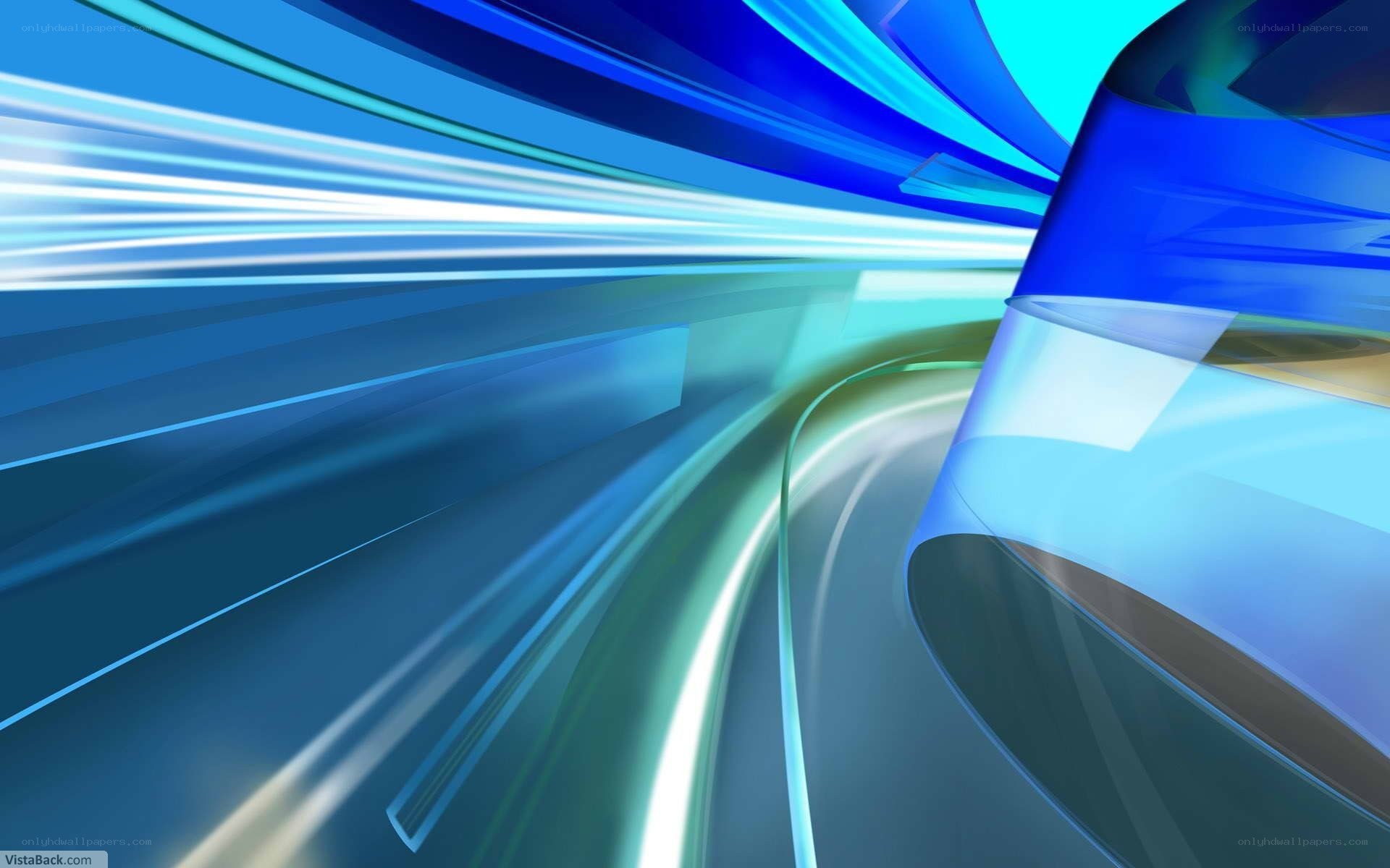 blue abstract motion background
